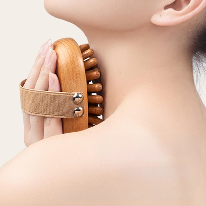 Fából készült masszázs pálca, családi stílus, 100 g, A888