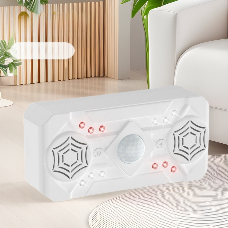 Ultragarsinis insektų ir graužikų atbaidytuvas, Modelis 211 Didelės galios, 220V, 1–65 kHz, 3W, ABS korpusas