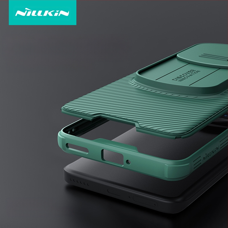 Tālruņa maciņš ar slīdējošu objektīva vāciņu un anti-uzraudzības aizsardzību Glory Magic 6 Pro – ciets TPU+PC korpuss, karstā presēšana, kritienizturība