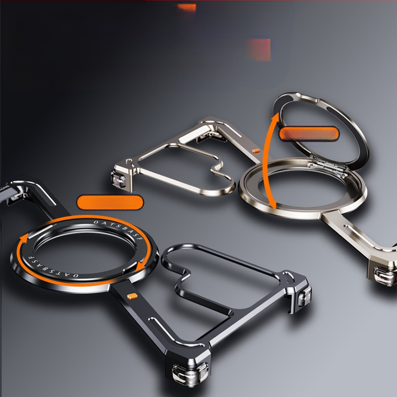 Samsung S24 Ultra метален ултра тънък безрамков калъф с магнитна стойка за охлаждане и защита от изпускане