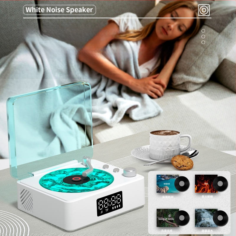 Λαμπτήρας Bluetooth με ενσωματωμένη μπαταρία και ηχείο — επιτραπέζιο φωτιστικό ατμόσφαιρας, ήχος υψηλής πιστότητας