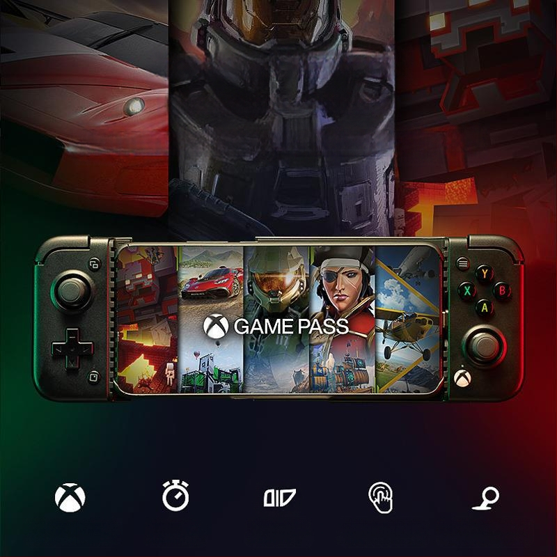 Χειριστήριο παιχνιδιών X2pro-xbox έκδοση, ενσύρματο USB-C, συμβατό με Xbox XGP και Android HID, χωρίς δονήσεις