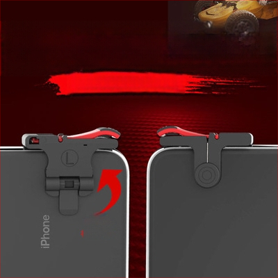 D9 bezvadu spēļu kontrolieris viedtālruņiem un konsoļiem – ABS+PC, sprādzes interfeiss, bez vibrācijām, saderīgs ar iPhone un Android