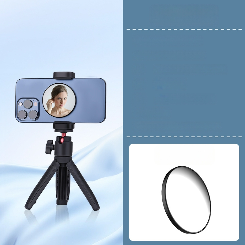 Oglindă selfie MagSafe compatibilă pentru Vlog și streaming live, oglindă portabilă din ABS+PC cu magnet NdFeB, 31 g, Lansare 2024