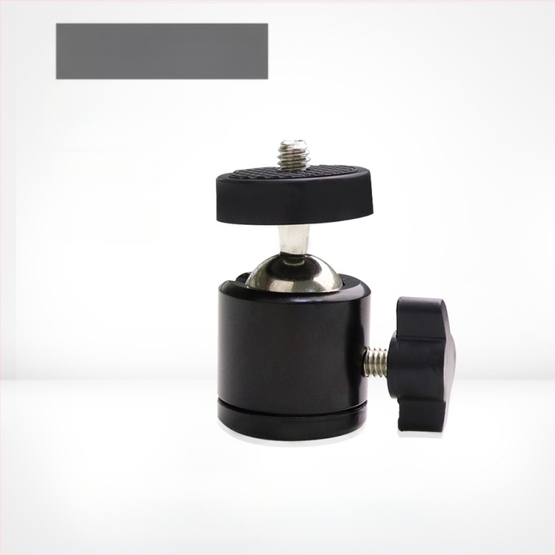 Metalo mažas pantilt trikojis su rutuline galva, universalus 1/4 colio sriegis, nešiojamas fotografijos priedas