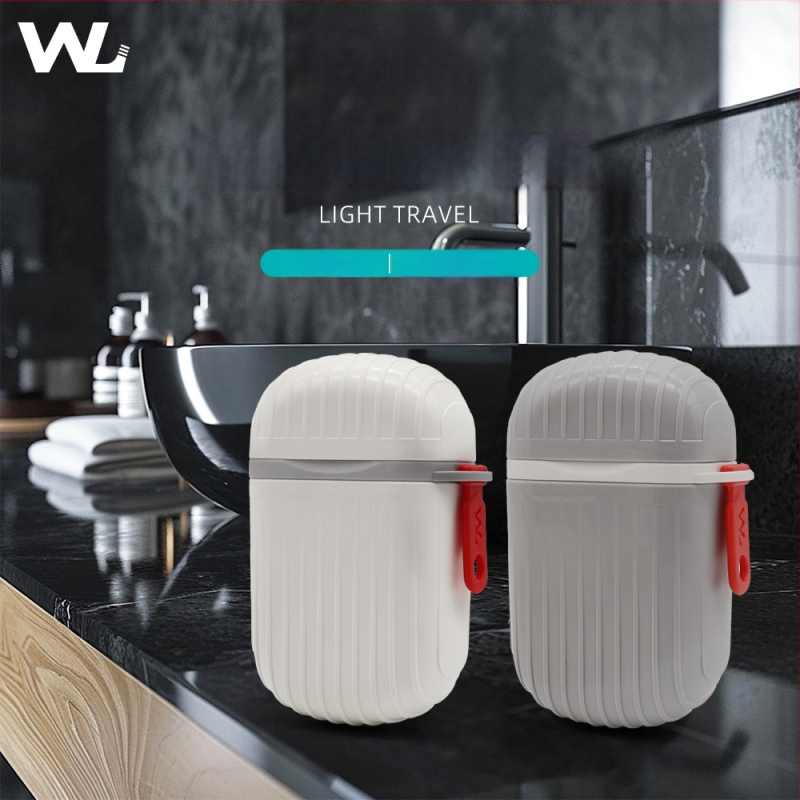 Θήκη σαπουνιού για ταξίδι, φορητή με καπάκι, στεγανοποιημένη και συμπαγής για εύκολη μεταφορά; Υλικό: PP και σιλικόνη; Διαθέσιμη εκτύπωση λογότυπου.