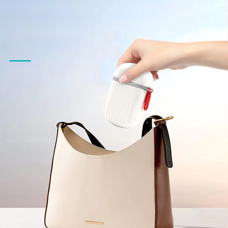 Θήκη σαπουνιού για ταξίδι, φορητή με καπάκι, στεγανοποιημένη και συμπαγής για εύκολη μεταφορά; Υλικό: PP και σιλικόνη; Διαθέσιμη εκτύπωση λογότυπου.