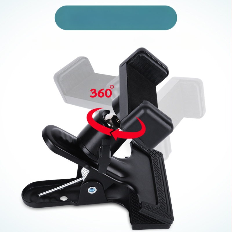 Gitár fejre szerelhető telefon tartó partitúra klippel, univerzális mobiltelefon tartó élő közvetítéshez