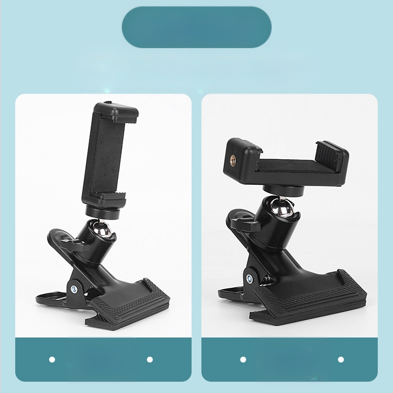 Gitár fejre szerelhető telefon tartó partitúra klippel, univerzális mobiltelefon tartó élő közvetítéshez