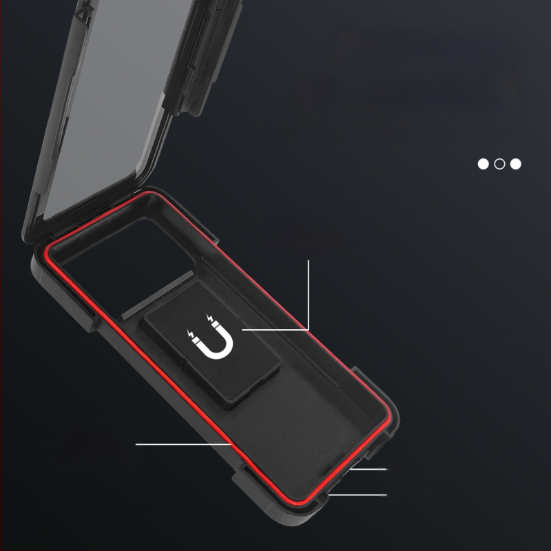 Държател за телефон за електрически превозни средства със водоустойчив калъф, сензорен екран, презареждаем ABS монтаж