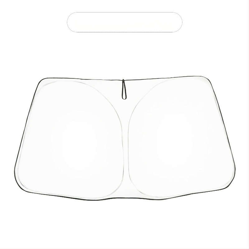 Μπροστινή κουρτίνα σκίασης για Tesla Model Y/3 — έξι στρώσεις θερμομονωτικής προστασίας, πολυεστερική ίνα, εγκατάσταση με αγκράφα, δυνατότητα προσαρμογής