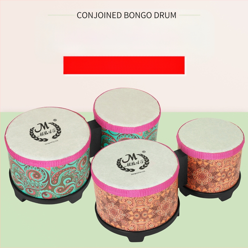 Beite ταμπουρίνι J166/J168 συνδεδεμένο τύμπανο, συσκευασμένο σε ατομικό χαρτόκουτο