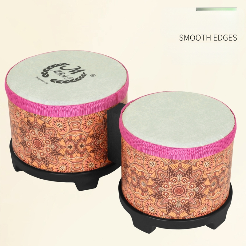 Beite ταμπουρίνι J166/J168 συνδεδεμένο τύμπανο, συσκευασμένο σε ατομικό χαρτόκουτο