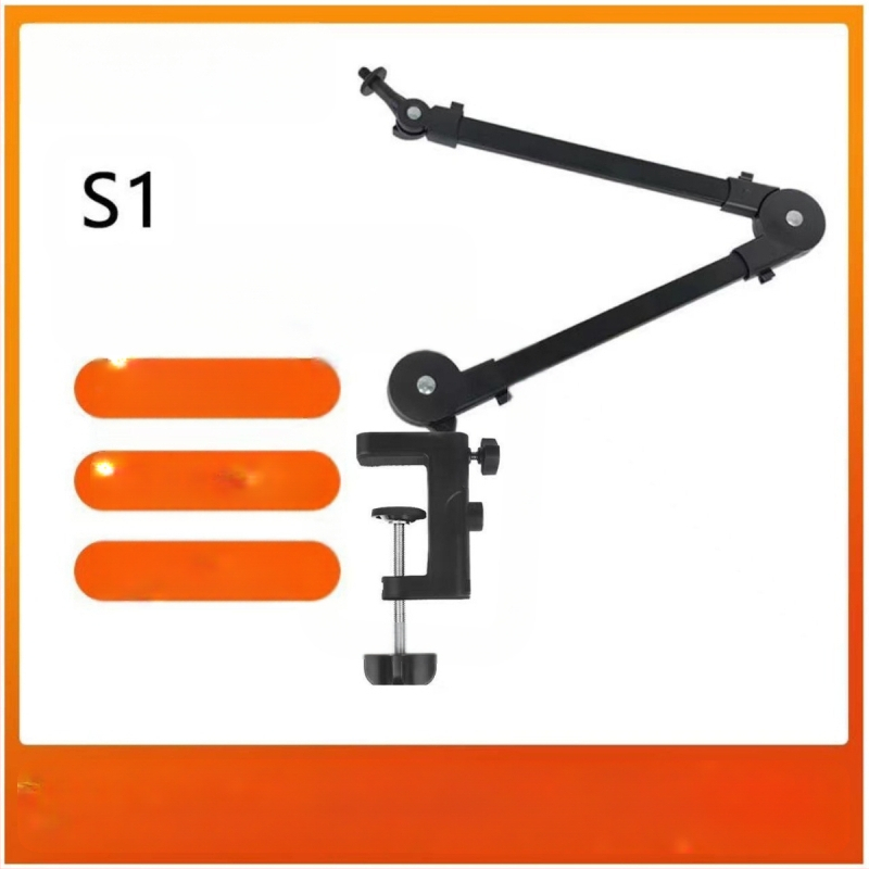 Επιτραπέζια βάση μικροφώνου, μονοβραχίονας, DB-1 από την GINZSN, κατάλληλη για ζωντανές μεταδόσεις και ηχογράφηση