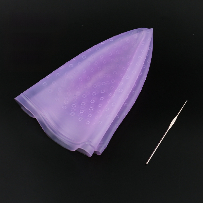 Καπάκι Ανταύγειας από Σιλικόνη, Επαναχρησιμοποιούμενο Καπάκι Βαφής Μαλλιών για Κομμωτήριο