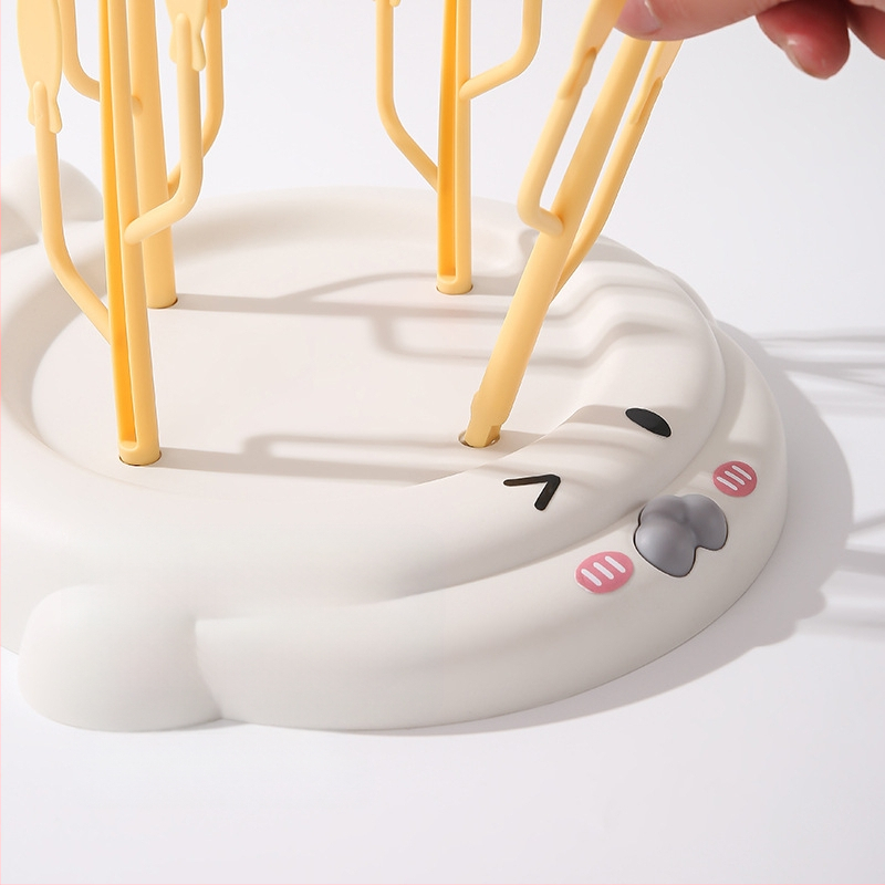 Стойка за сушене на бебешки бутилки, пластмаса, модерен стил, пусната през пролетта на 2022 г., тегло 130 g