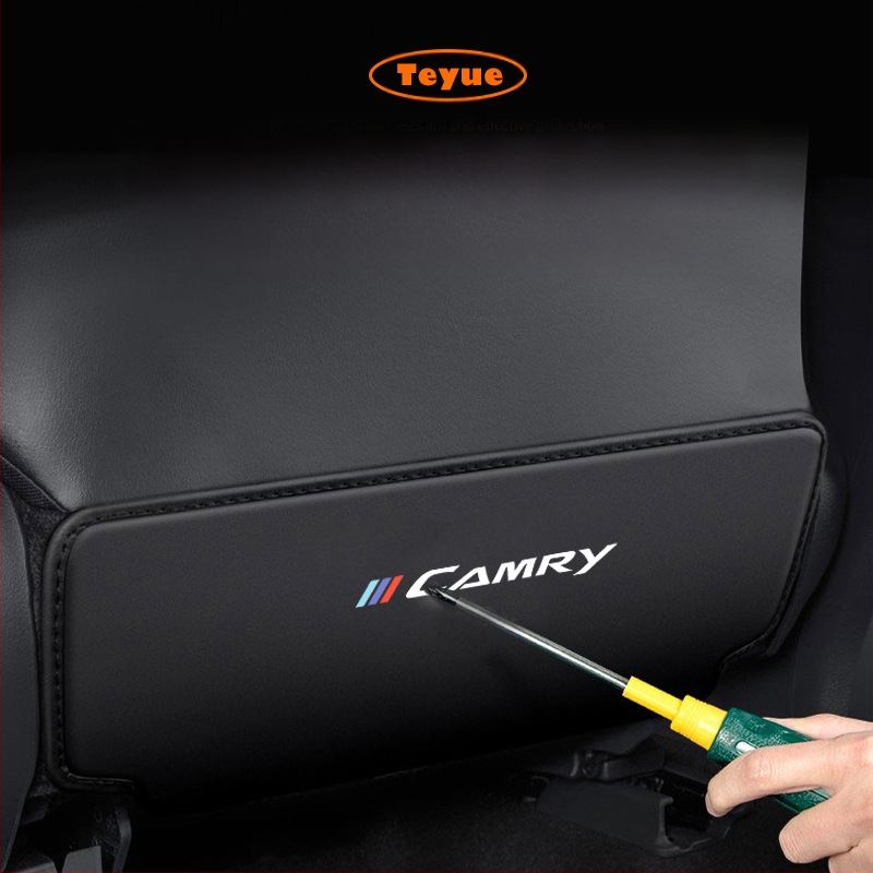 Zaštitni jastučić za stražnje sjedalo Toyota Camry, kožni jastučić s pjenom, otisnuto logo, opći tip za četiri sezone, brenda Tetyue