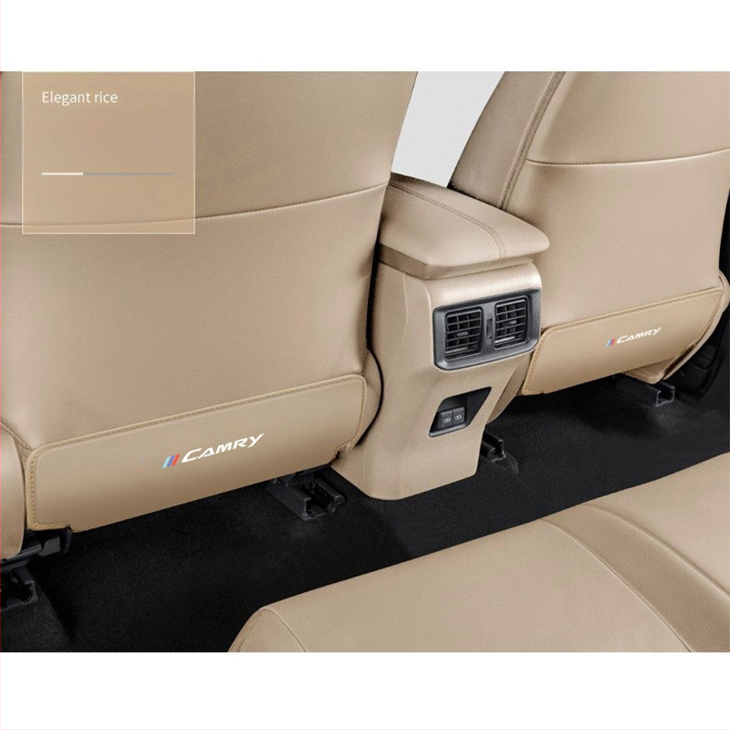 Zaštitni jastučić za stražnje sjedalo Toyota Camry, kožni jastučić s pjenom, otisnuto logo, opći tip za četiri sezone, brenda Tetyue