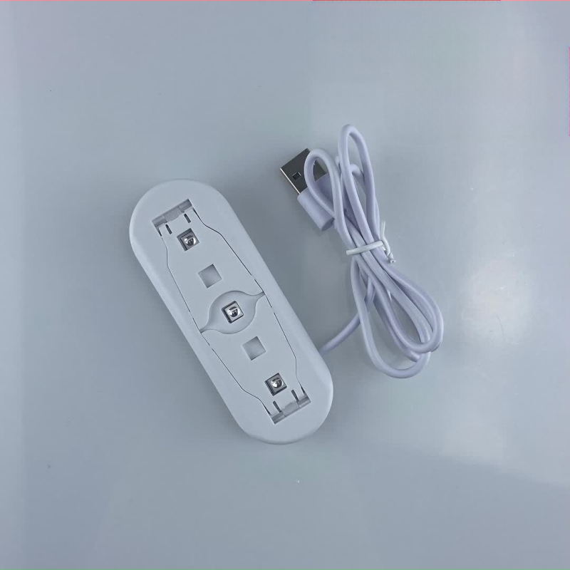 Dvejopos UV lemputė telefono filmo kietėjimui ir manikiūrui, sulankstoma nešiojama UV LED lemputė, 365/395 nm, modelis ZL2018, XinMaoTeng Technology