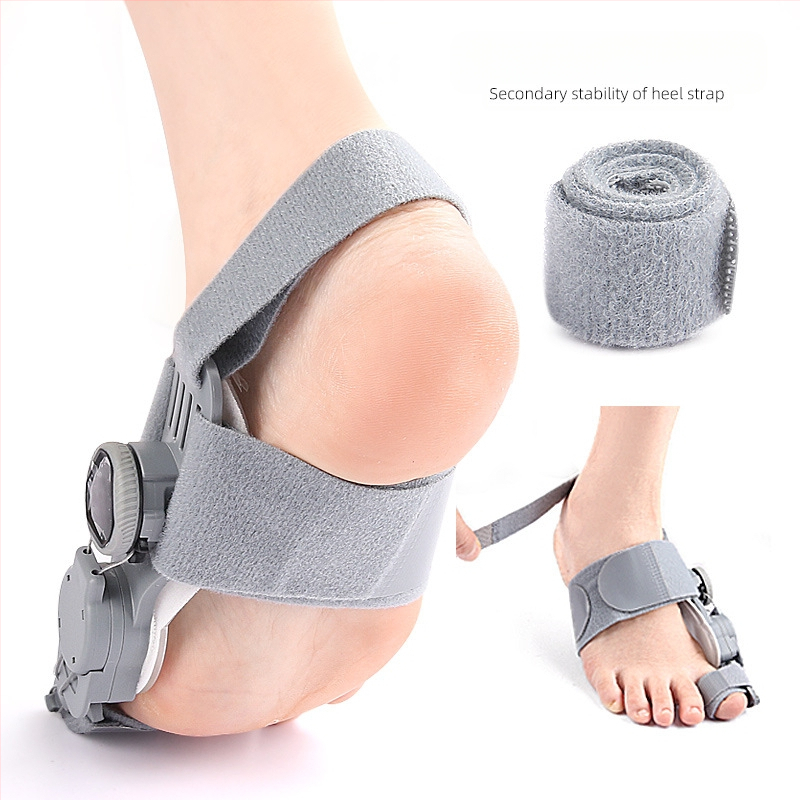 Pēdas pirksta korektors – Pirkstu atdalītājs; Materiāli: ABS, neilons un silikona spilventiņš; Modelis: Pēdas pirksta korektors; Sērija: Atdalītājs; Stils: Hallux valgus, personalizēts dizains; Atgriezeniskā korekcija.