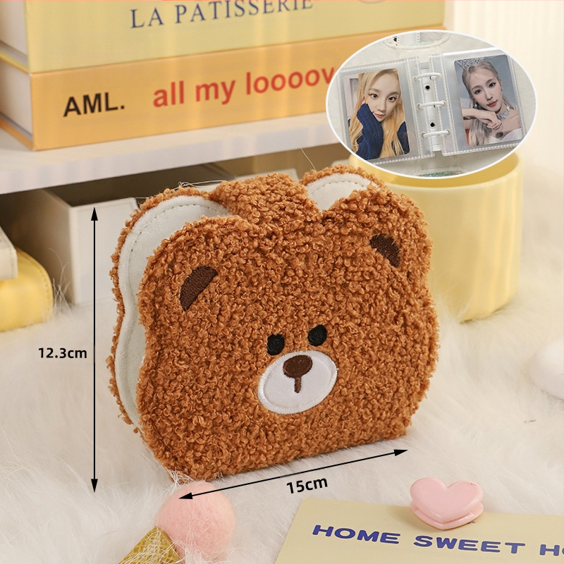 Hewu плюшен фотоалбум, стил Korean-ins, с подвижни страници, 20 страници