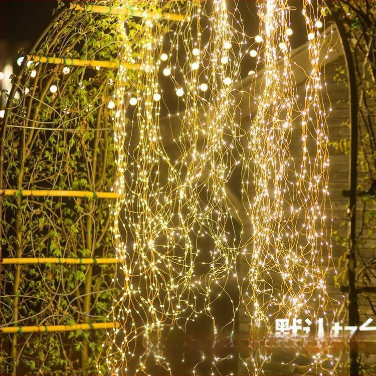 Tree Vine Lantern Ponytail Light – IP67 atsparus vandeniui vario vielos šviestuvų virne, maitinimas saulės energija/USB/baterija, ≤36V, mygtuko/nuotolinio valdymo, CE sertifikatas