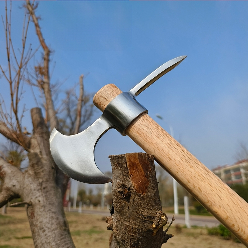Nerūdijančio plieno išlikimo įrankių rinkinys: ledo kirvis, ledo dantis, kryžminis įrankis, alpinistinis įrankis