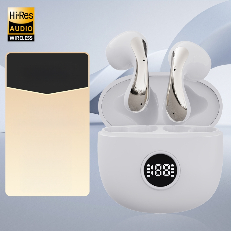 Безжични In-Ear Bluetooth слушалки с цифров дисплей, ниска латентност за гейминг, 4–8 ч. работа, Bluetooth 5.3