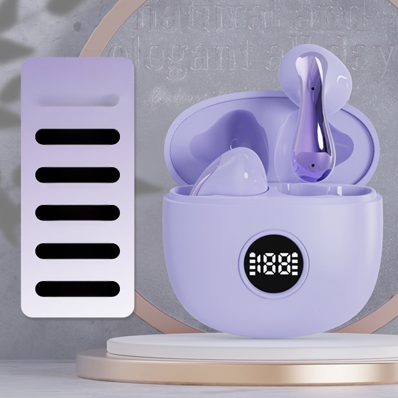 Безжични In-Ear Bluetooth слушалки с цифров дисплей, ниска латентност за гейминг, 4–8 ч. работа, Bluetooth 5.3