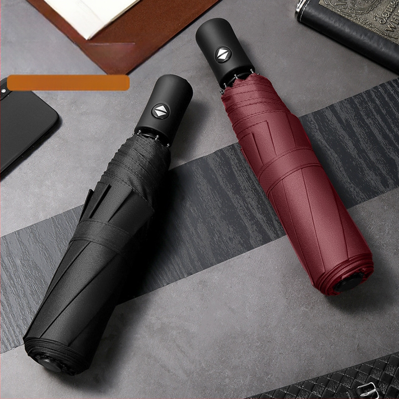 Automātisks salokāms saules lietussargs ar 8 ribām un UV aizsardzību UPF>50