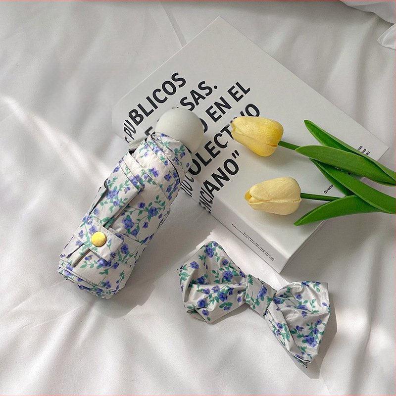 Ομπρέλα με αυτόματο άνοιγμα/κλείσιμο; διπλής χρήσης ήλιος-βροχή; συμπτυσσόμενη; 8 ίνες σκελετός από ίνες; UPF > 30