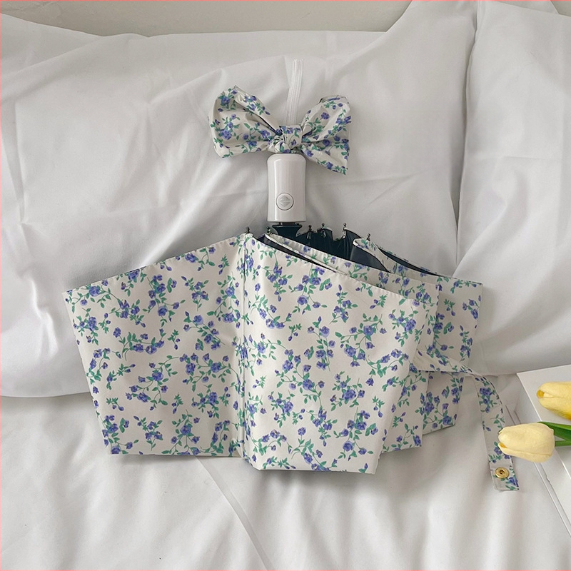 Ομπρέλα με αυτόματο άνοιγμα/κλείσιμο; διπλής χρήσης ήλιος-βροχή; συμπτυσσόμενη; 8 ίνες σκελετός από ίνες; UPF > 30