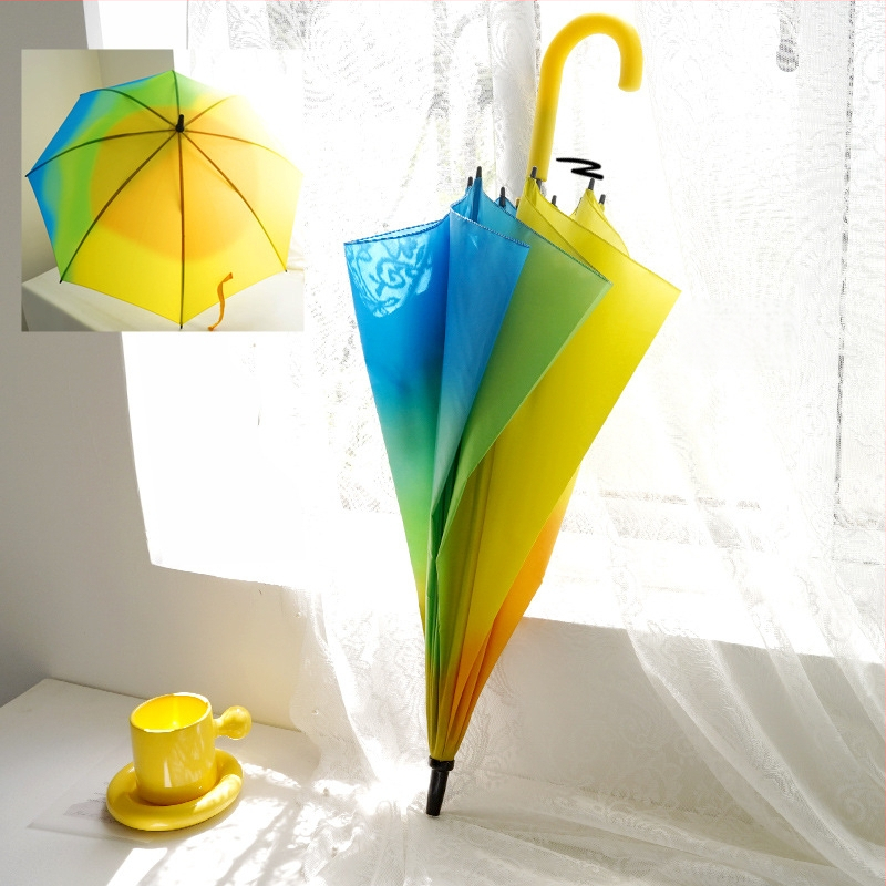 Mu Sheng Αναδιπλούμενη ομπρέλα ήλιου με αυτόματο άνοιγμα, UPF > 40, 8 ραβδιά από ίνες γυαλιού, πλαστικό χερούλι, τριών τμημάτων, φορητή