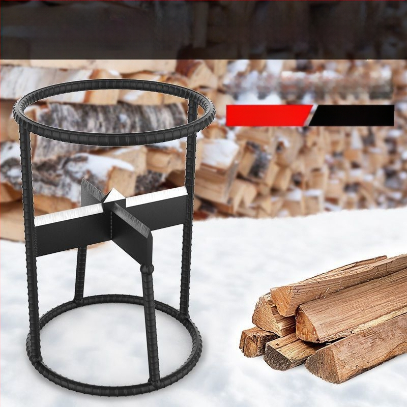 Automatska stroj za cijepanje drva i rezanje – Trodjelni set, mangan čelik