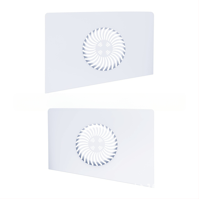 PS5 Slim заместващ корпус със отвори за охлаждане, ABS, за PS5 Slim, тегло 200 г, опаковка 2 броя