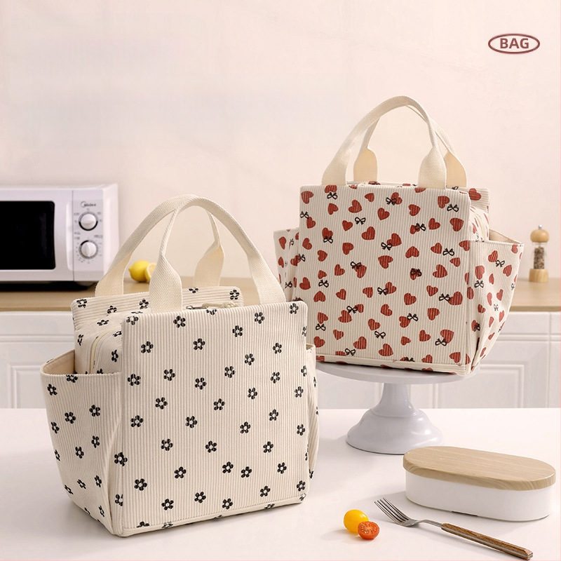 Bei Lian kordūrinė kvadratinė izoliuojanti pietų krepšys, talpa 6,5 L, nešiojamas ir sulankstomas