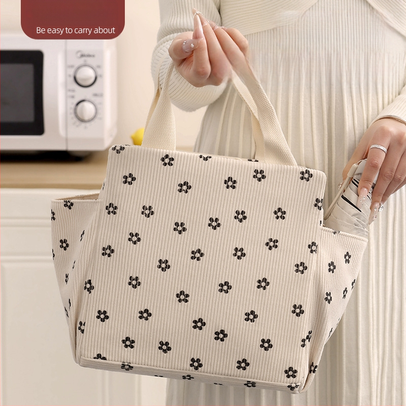 Bei Lian kordūrinė kvadratinė izoliuojanti pietų krepšys, talpa 6,5 L, nešiojamas ir sulankstomas