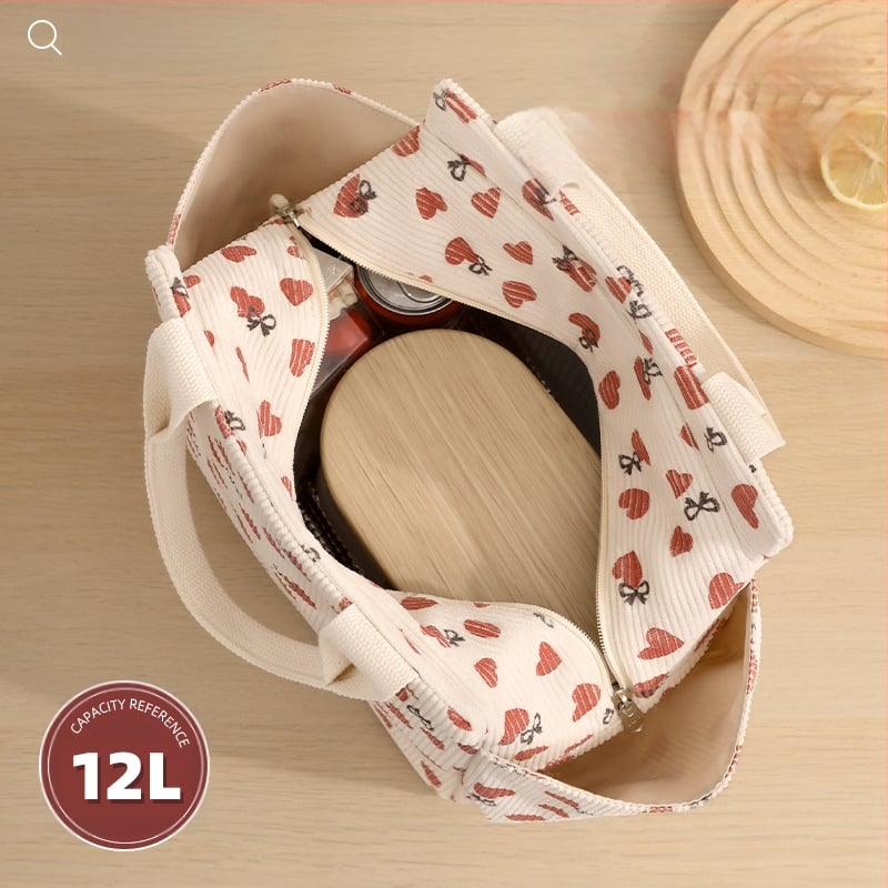 Bei Lian kordūrinė kvadratinė izoliuojanti pietų krepšys, talpa 6,5 L, nešiojamas ir sulankstomas