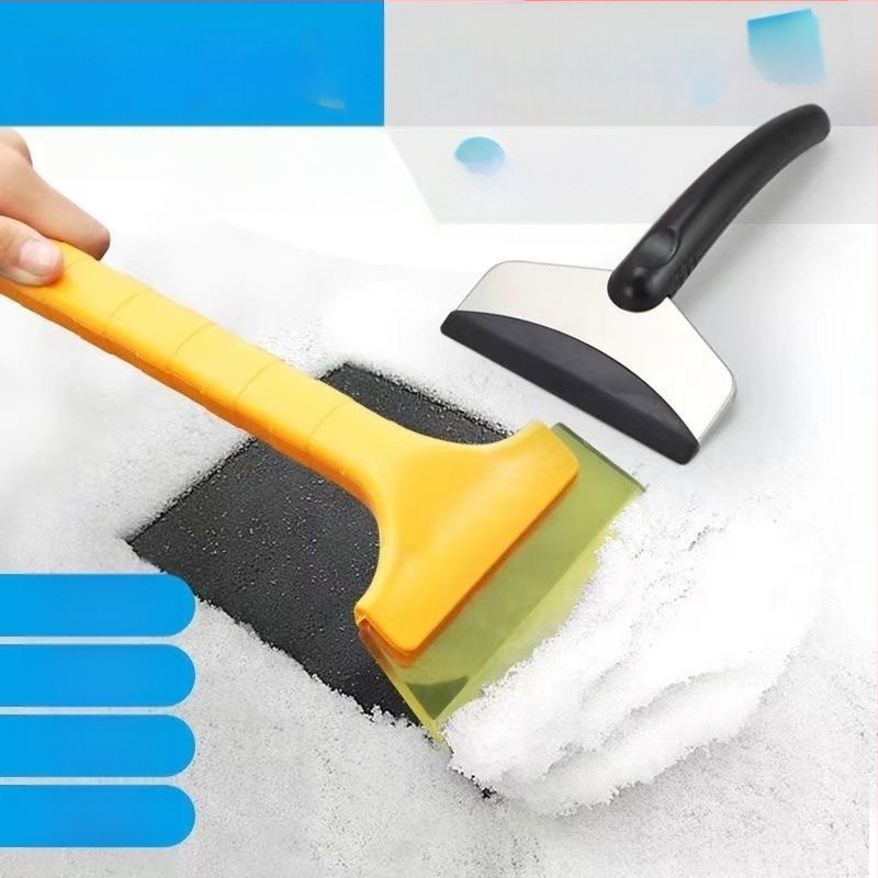 Автомобилен скрепер за сняг и лед – пластмасов, за премахване на сняг и размразяване, за стъкло