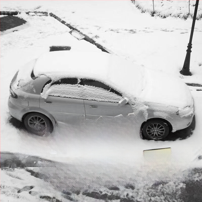 Автомобилен скрепер за сняг и лед – пластмасов, за премахване на сняг и размразяване, за стъкло