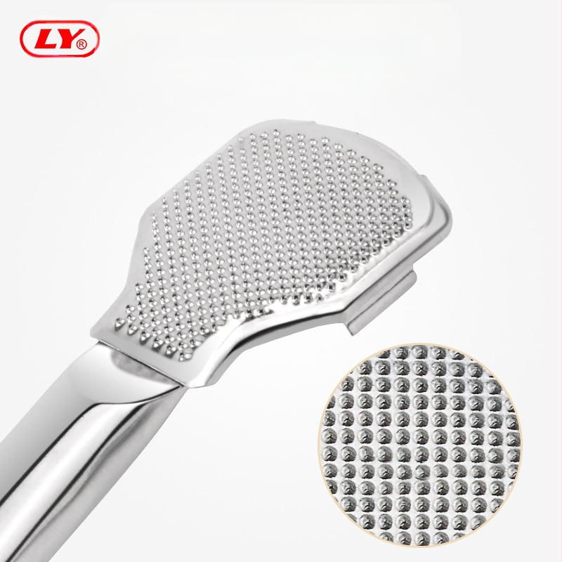 Μαχαίρί περιποίησης ποδιών από ανοξείδωτο ατσάλι με φινίρισμα καθρέφτη; οβάλ άκρη; συσκευασία 500 τεμάχια; μη εισαγόμενο