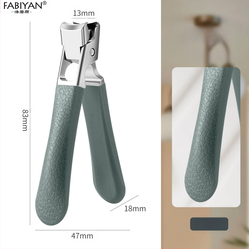 Клипър за нокти FABIYAN/Fabien, портативен за дома, неръждаема стомана, произход Гуандун