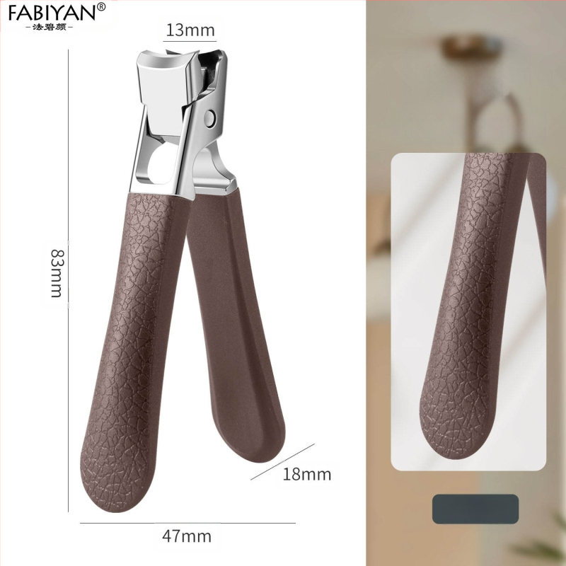 Клипър за нокти FABIYAN/Fabien, портативен за дома, неръждаема стомана, произход Гуандун