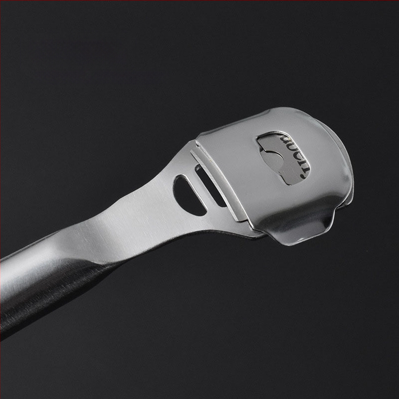 Педикюрен инструмент от неръждаема стомана за домашна употреба – скрабер за крака за премахване на мъртва кожа и мазоли, марка Goria, опаковка 500 бр