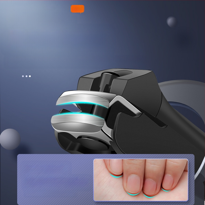 Нокторезачка с антиразпръскване, преносима, пластмаса и неръждаема стомана, за дома