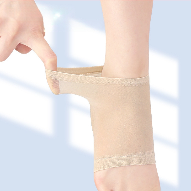 Κάλτσες φτέρνας με gel για γυναίκες – μαλακές, φιλικές προς το δέρμα, διαπνέουσες, νάιλον 70–80%, αντιολισθητικά, κοντός κύλινδρος