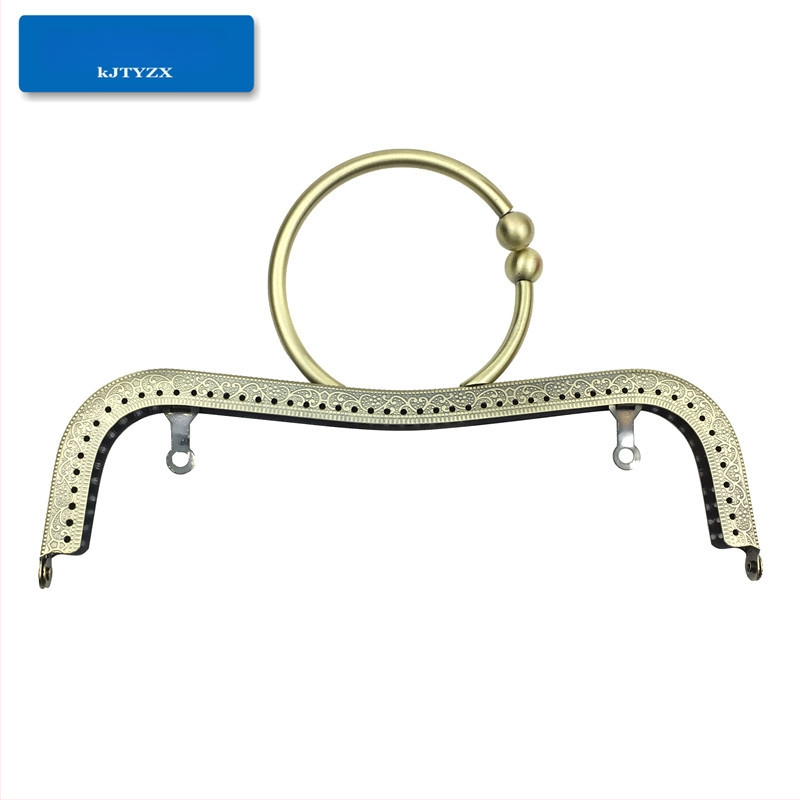 Koujin μεταλλικό πλαίσιο για τσάντα - ανάγλυφος σχεδιασμός με κοίλη μέση, DIY συμβατό