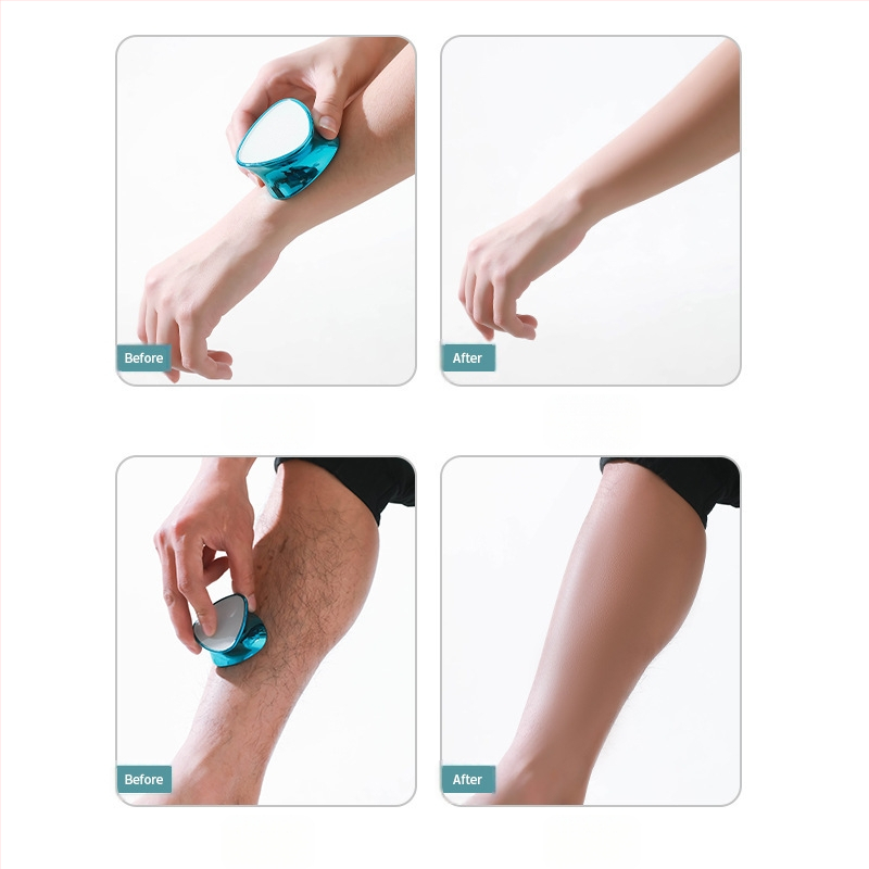 Dvipusiai kojų failas su nano stiklu, rankinis pedikiūro įrankis negyvos odos pašalinimui