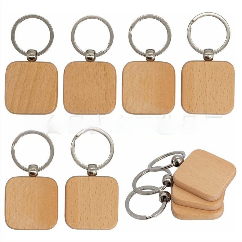 Дървен ключодържател‑висулка за ключове — Anhong crafts, pendant, модерен стил