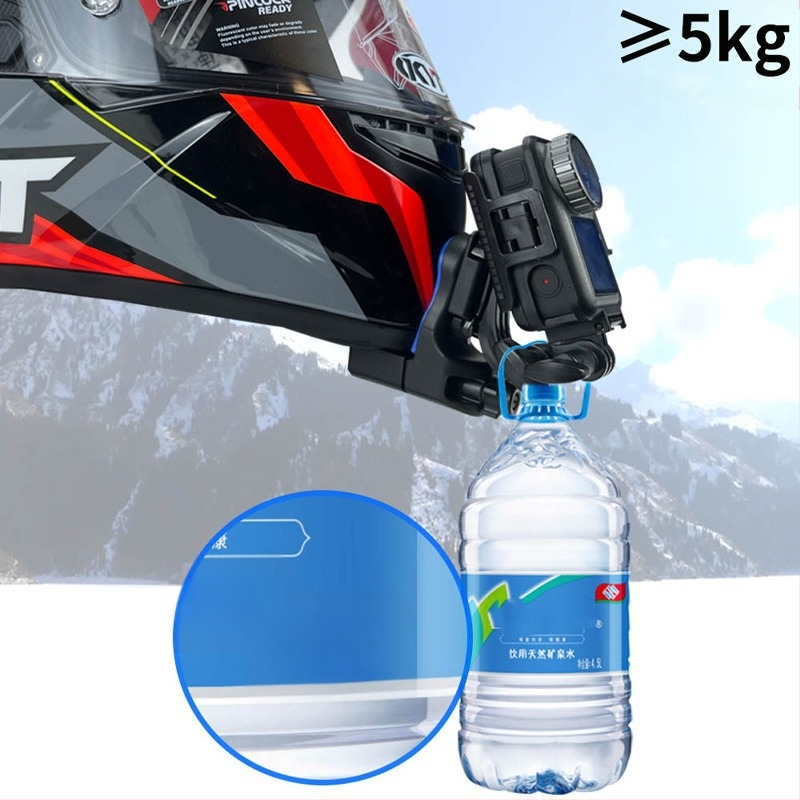 TUYU TY96 smakro klipas šalmams sporto kameroms, PC medžiaga